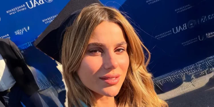 Nazlı Sabancı’nın mezuniyet heyecanı