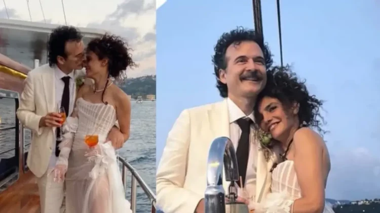 Hare Sürel sessiz ve sakin bir törenle evlendi