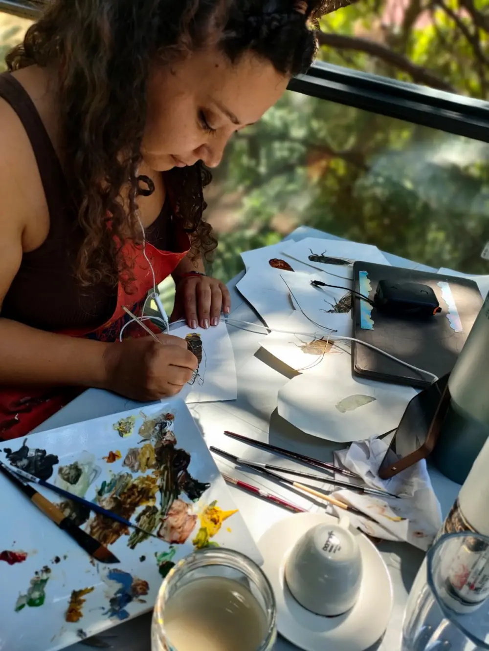 Doğaya Sanat Programı Kazdağları'nda başladı 1 PHOTO 2026 08 10 15 03 46 Doğaya Sanat Programı Kazdağları'nda başladı