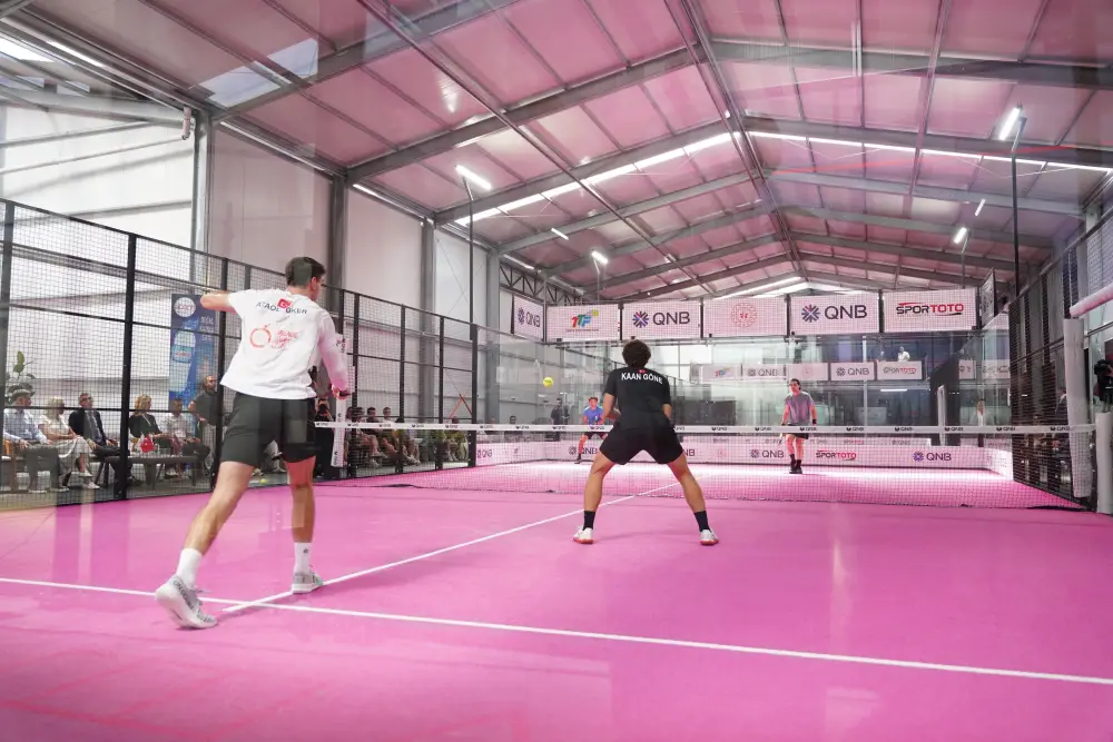 Padel Erkekler Final Maci0 QNB Türkiye Padel Şampiyonası’nda kazananlar belli oldu