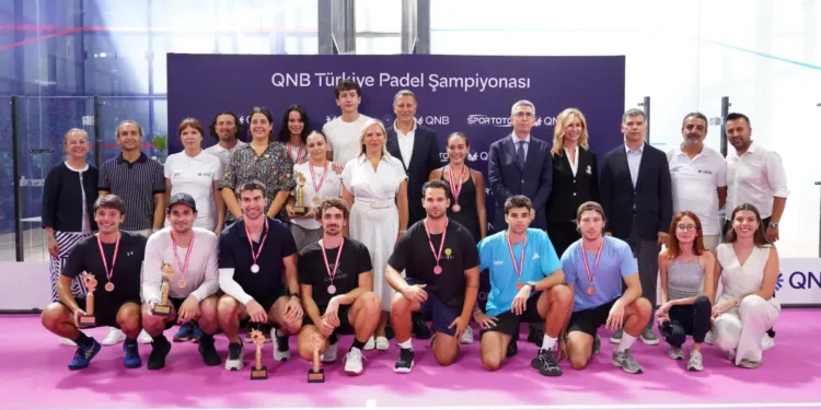 QNB Türkiye Padel Şampiyonası’nda kazananlar belli oldu