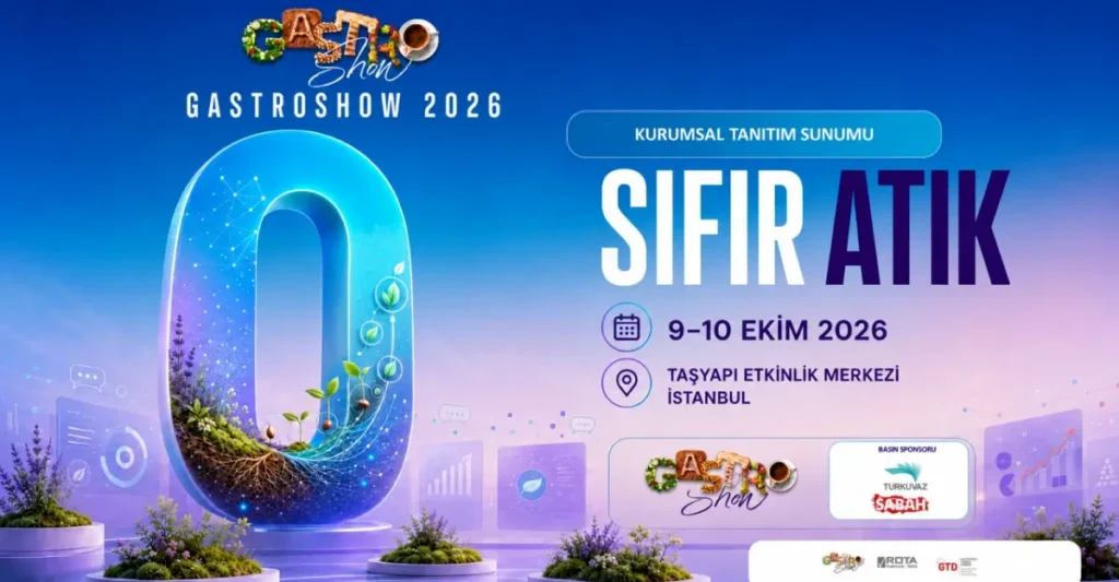 Gastronomi turizminin davosu Gastroshow 8.si düzenleniyor 1 WhatsApp Image 2026 08 15 at 19.58.27 Gastronomi turizminin davosu Gastroshow 8.si düzenleniyor
