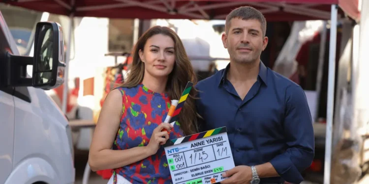 'Anne Yarısı' sete çıktı 3 ‘Anne Yarısı’ sete çıktı