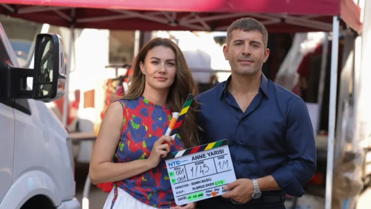 'Anne Yarısı' sete çıktı 1 ‘Anne Yarısı’ sete çıktı