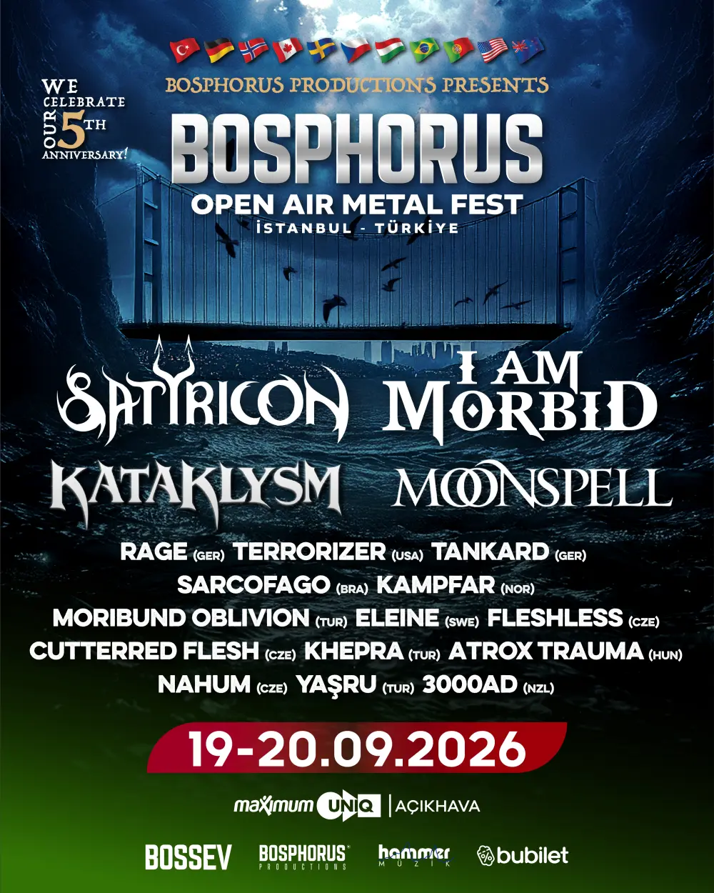 Bosphorus Open Air Metal Fest için geri sayım başladı! 3 boamf Bosphorus Open Air Metal Fest için geri sayım başladı!