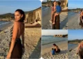 Fahriye Evcen ve Karan’ın neşeli halleri