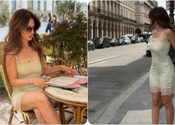 Melisa Aslı Pamuk’tan Paris’te zarif pozlar