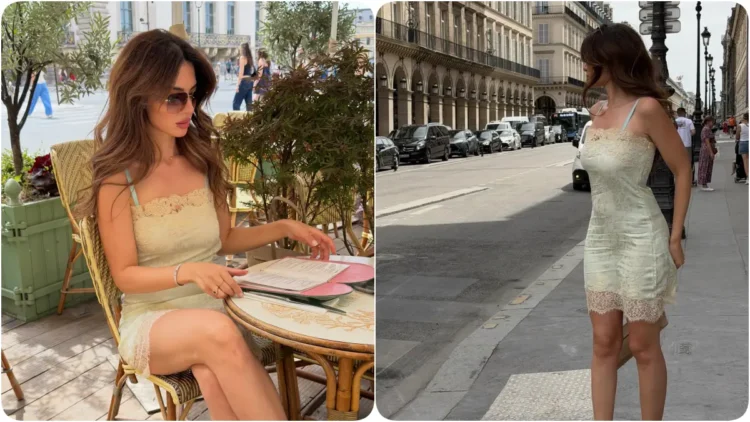 Melisa Aslı Pamuk'tan Paris'te zarif pozlar 2 Melisa Aslı Pamuk’tan Paris’te zarif pozlar