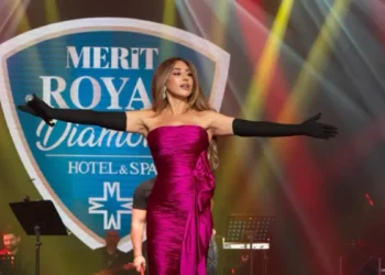 Najwa Karam, Merit Royal Diamond’da göz kamaştırdı