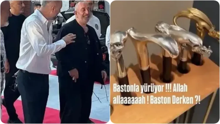 'Bastonla yürüyor' yorumlarını ti'ye aldı 1 ‘Bastonla yürüyor’ yorumlarını ti’ye aldı