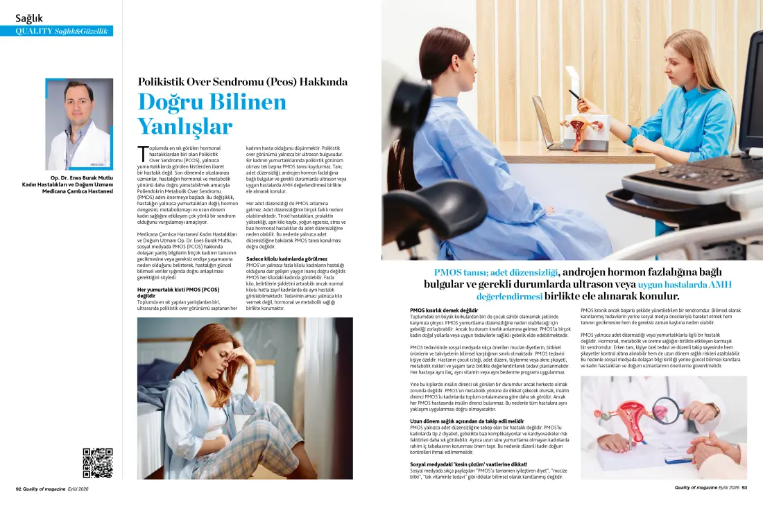 Op. Dr. Enes Burak Mutlu, Polikistik Over Sendromu (Pcos) hakkında doğru bilinen yanlışları anlattı 1 enes burak1 Op. Dr. Enes Burak Mutlu, Polikistik Over Sendromu (Pcos) hakkında doğru bilinen yanlışları anlattı