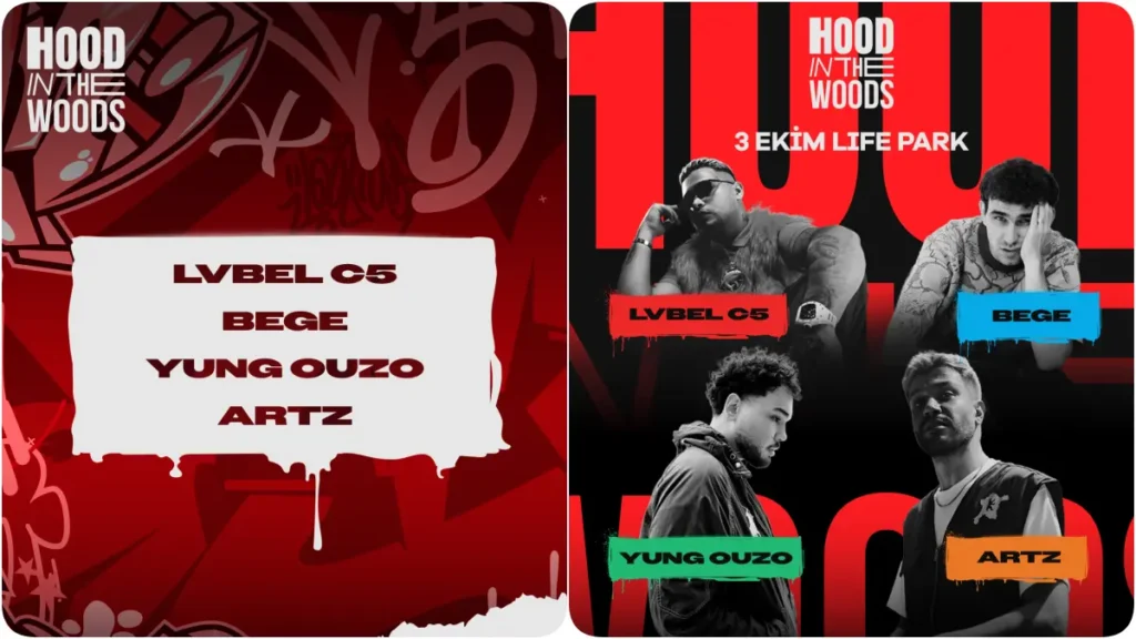 Lvbel C5, Yung Ouzo, BEGE ve Artz Lİfe Park'ta 1 hood Lvbel C5, Yung Ouzo, BEGE ve Artz Lİfe Park'ta