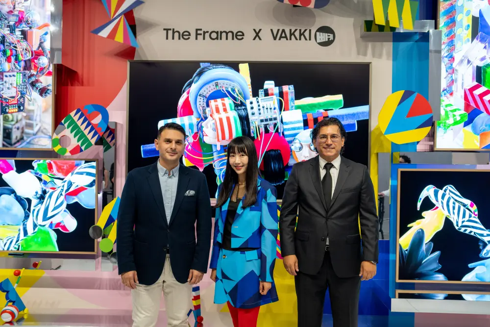 ibrahim Akdag Vakki UlasSoyturk Samsung, Contemporary Istanbul’da sanat ve teknolojiyi bir araya getiriyor