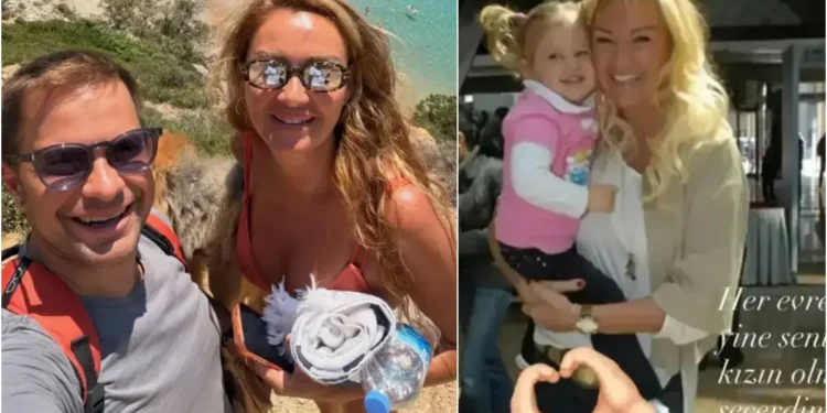Pınar Altuğ’a eşi ve kızından doğum günü kutlaması