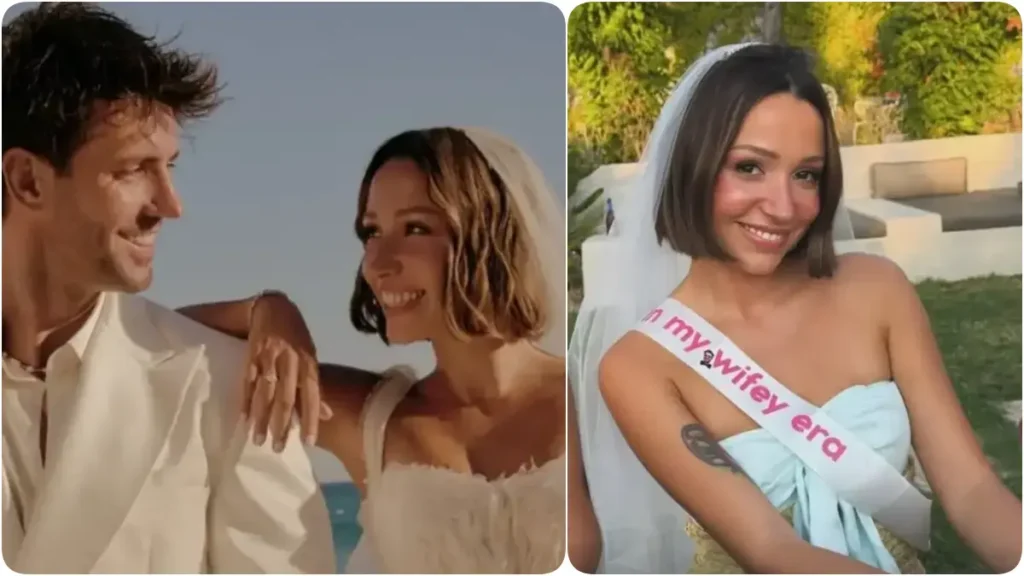 zeynep dugun Zeynep Bastık ile Serkay Tütüncü Çeşme'de mutluluğa 'evet' dedi