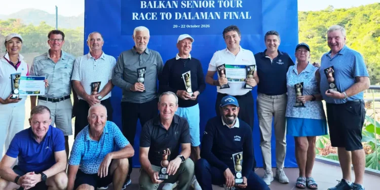 The Dalaman Golf Club, Balkan Senior Tour’un büyük finaline ev sahipliği yaptı