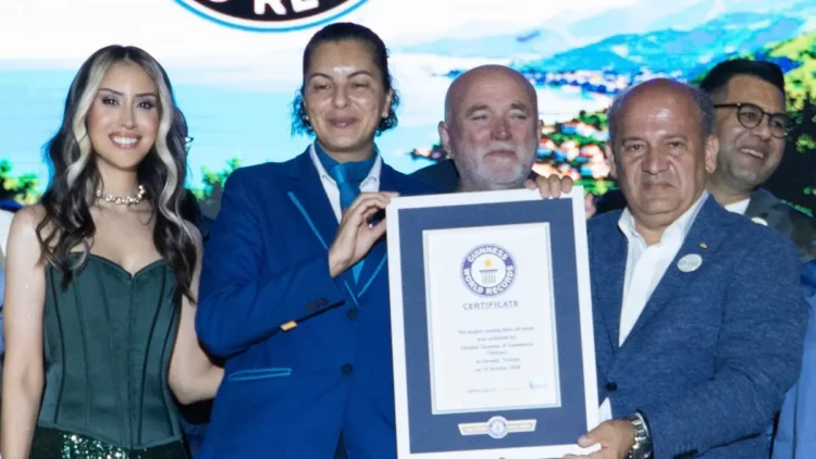 Zeytin Festivali’nde dünya rekoru kırıldı