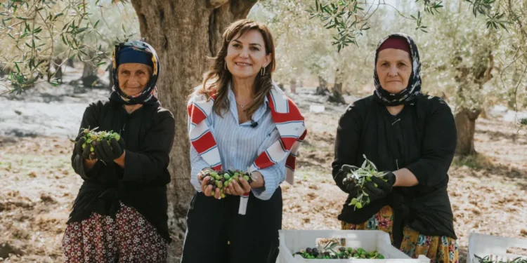 Edremit’ten dünyaya açılan bir başarı hikayesi: Nermin Hanım Zeytinliği