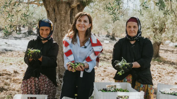 Edremit’ten dünyaya açılan bir başarı hikayesi: Nermin Hanım Zeytinliği