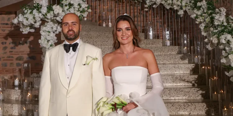 Naz Günday ile Mete Şeker, Divan Kuruçeşme’de görkemli bir düğünle evlendi