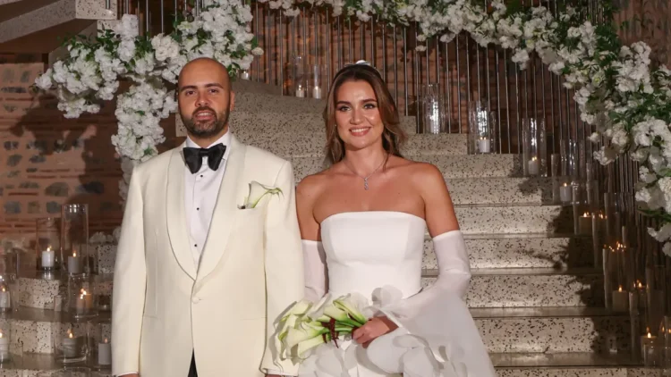Naz Günday ile Mete Şeker, Divan Kuruçeşme’de görkemli bir düğünle evlendi