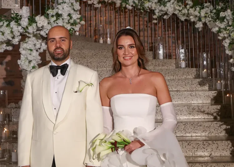 Naz Günday ile Mete Şeker, Divan Kuruçeşme’de görkemli bir düğünle evlendi