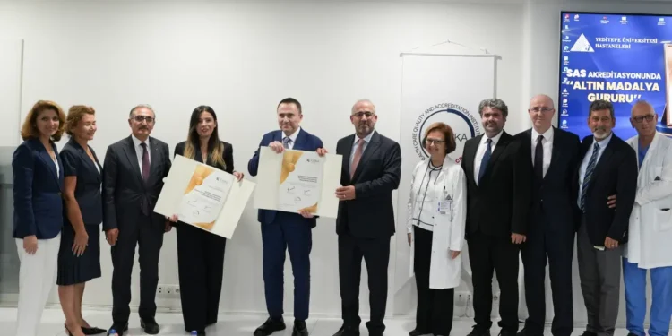 İstanbul’da Sas Altın Akreditasyon Belgesini Alan İlk Üniversite Hastanesi: Yeditepe