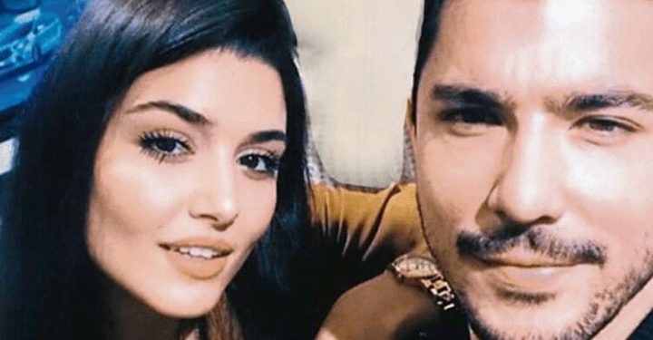 Hande Erçel ile Kaan Yıldırım aşkı dolu dizgin