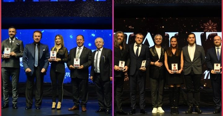 ‘Quality Yeni Yıl Daveti’mizde desteklerini esirgemeyen sponsorlarımıza ustaların elinden ‘Teşekkür Plaketi’