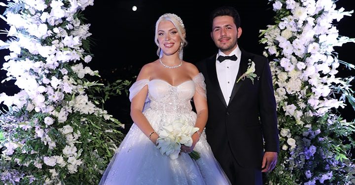 Günseli Güler ile Ege Akgün Sait Halim Paşa’daki törenle bir ömür mutluluğa ‘evet’ dedi