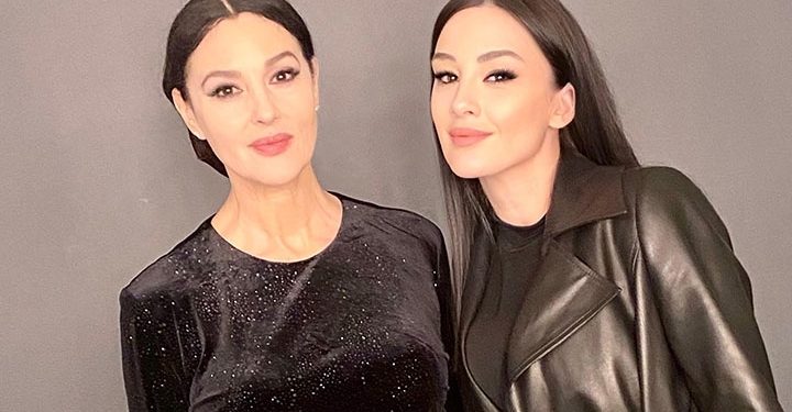 Monica Bellucci benzeri Zilan Duru ile bir araya geldi