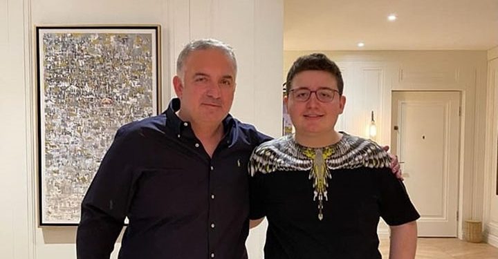 Başar Hacısüleymanoğlu ve Fulya Hacısüleymanoğlu, oğulları Ziya’nın yeni yaşını kutladı