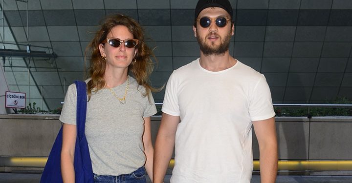 Aras Bulut İynemli sevgilisi Bige Önal ile alışveriş turunda