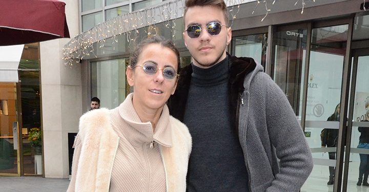 Bahar Şer ve oğlu Ozan Can Şer ile alışverişin keyfini çıkarttı