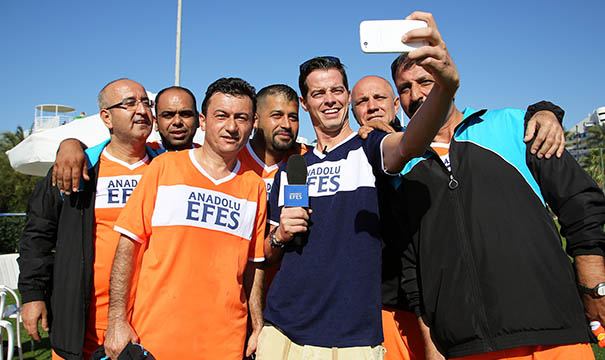 Anadolu Efes Spor Etkinlikleri Alp Kırşan ile renklendi