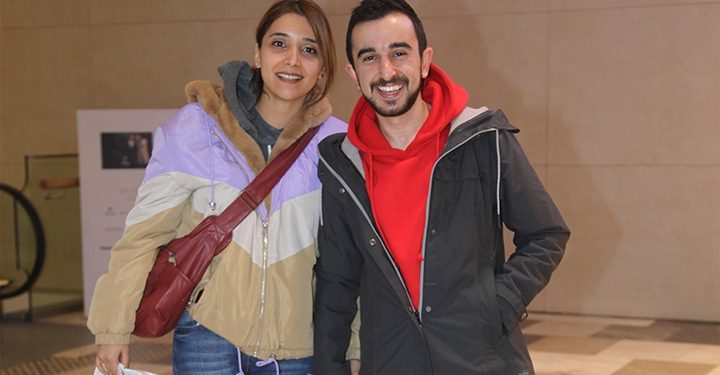 Halil Söyletmez nişanlısı ile objektiflere takıldı