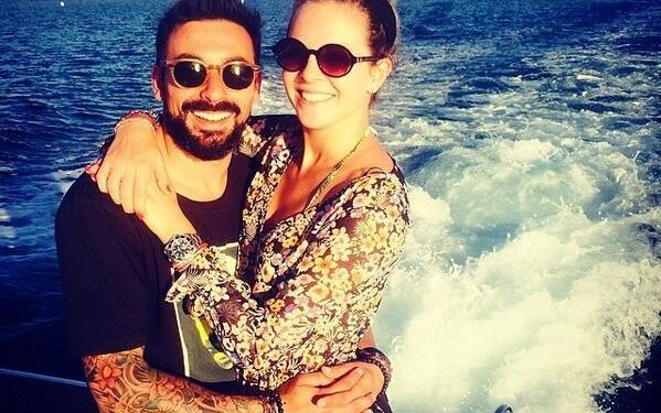 Ezequiel Lavezzi ve Yanina Screpante