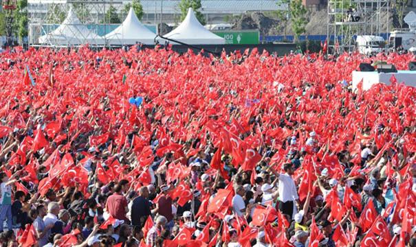Erdoğan: Bu görüntü düşmanlarımızı üzmüştür