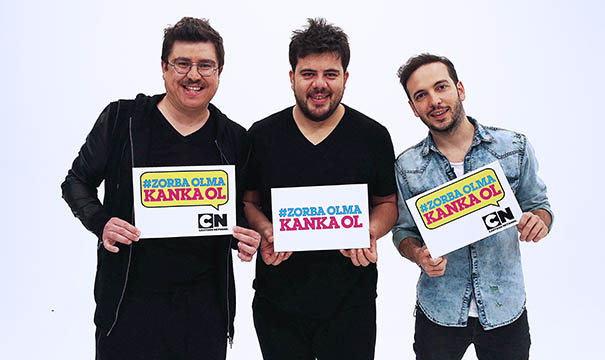 3 Adam’dan “Zorba Olma Kanka Ol” projesine destek