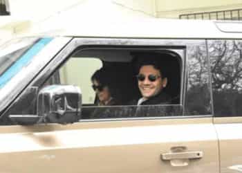 Kaan Urgancıoğlu, sevgilisi Burcu Denizer ile trafikte görüntülendi