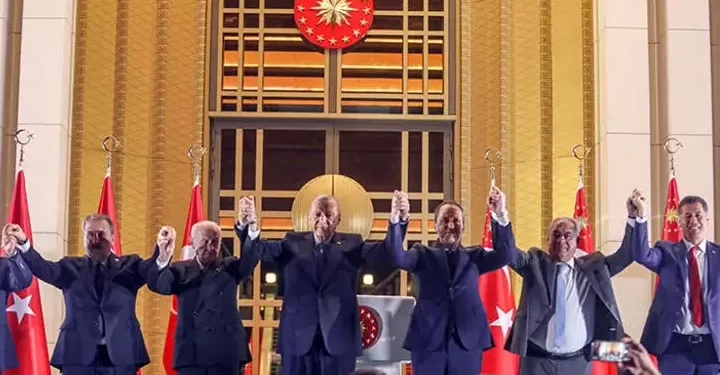 Erdoğan’dan Cumhurbaşkanlığı Külliyesi’nde tarihi konuşma