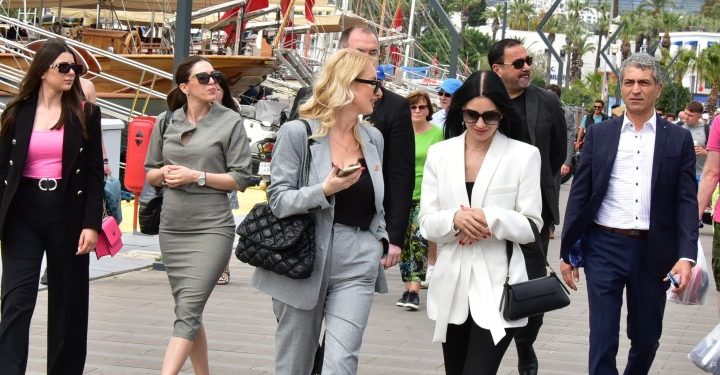 Bülent Kaya, Budva’dan gelen delegasyonu misafir etti