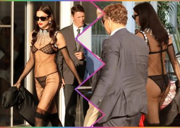 Irına Shayk, saydam elbisesiyle Cannes Film Festivali’de damgasını vurdu