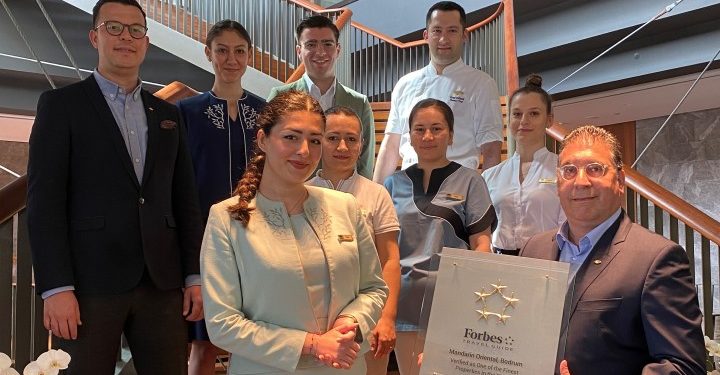 Mandarin Oriental, Bodrum Forbes Travel Guide tarafından ‘Beş Yıldız’ ile derecelendirildi