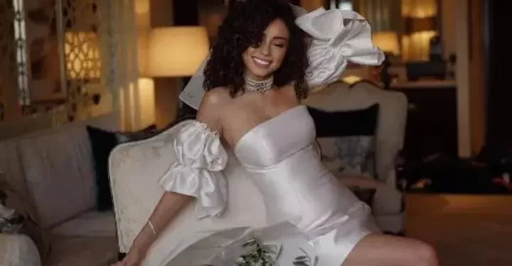 Özcan Deniz’in eşi Samar Dadgar’dan gelinlikli yeni pozlar