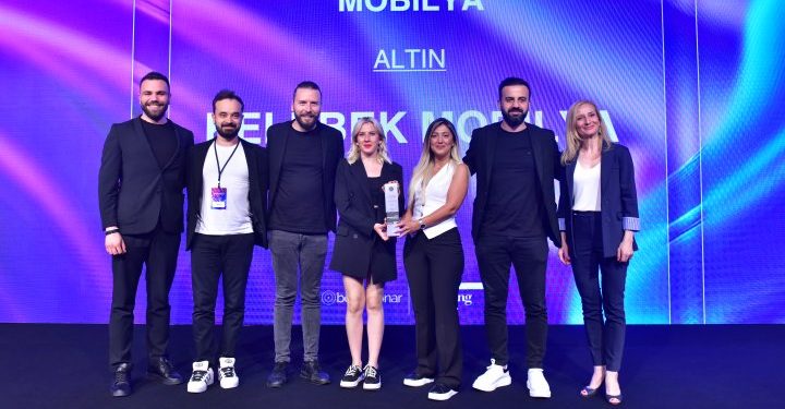 Kelebek Mobilya, 3 Altın Ödülle Brandverse Awards’a damga vurdu