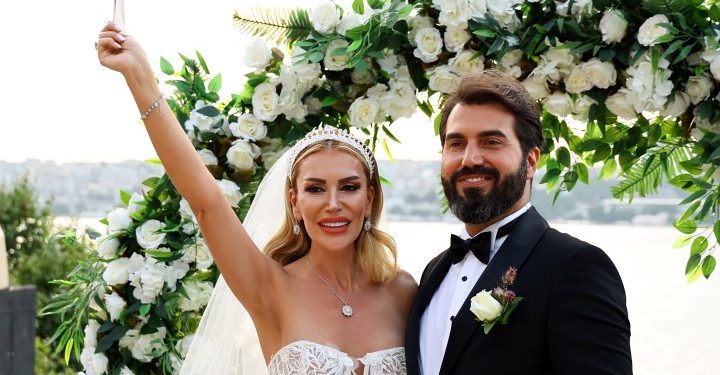 Sevilay Öztürk ile Vehbi Varol görkemli bir düğünle hayatlarını birleştirdi