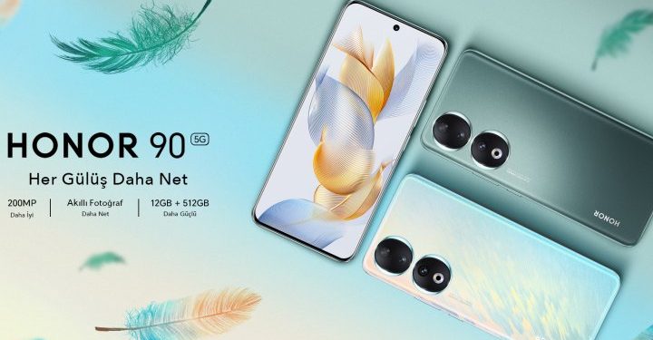 Dünya çapında dikkat çeken HONOR 90 modeli Türkiye’de!