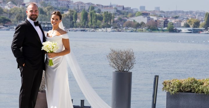 Atasay Kamer ve Chiara de Rocchi rüya gibi bir düğünle evlendi