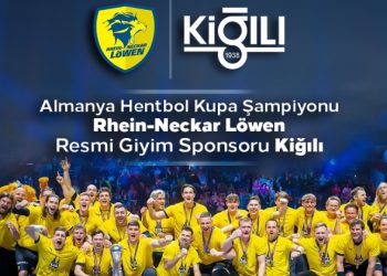 Kiğılı, Almanya’nın başarılı hentbol takımı ‘Rhein Neckar Löwen’ın giyim sponsoru oldu